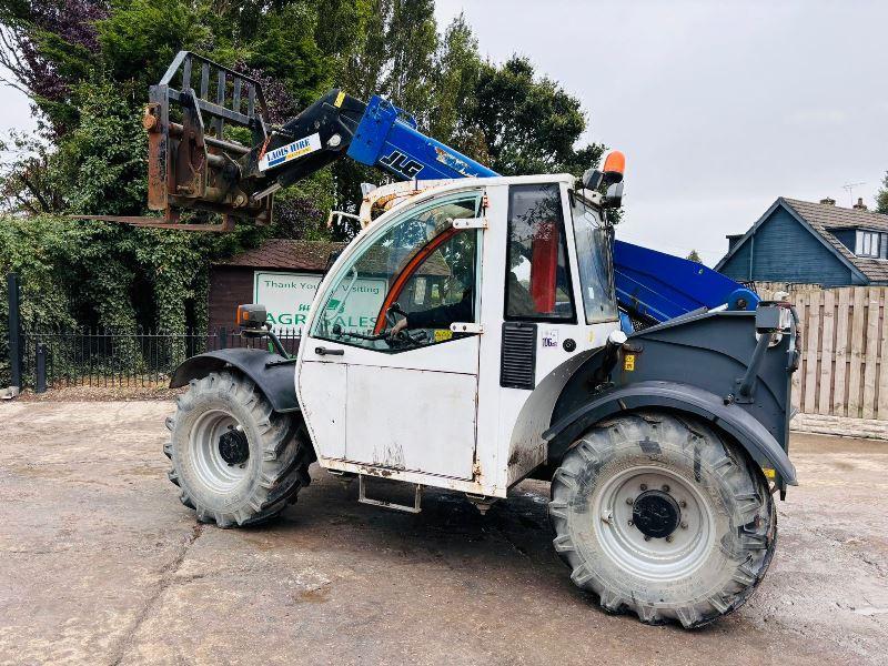 JLG 266 4WD TELEHANDLER C/W JOYSTICK CONTROL & PALLET TINES *VIDEO*