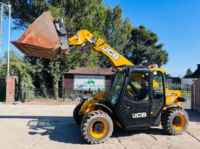 JCB 525-60 4WD TELEHANDLER *YEAR 2021, 2727 HOURS* C/W BUCKET *VIDEO*