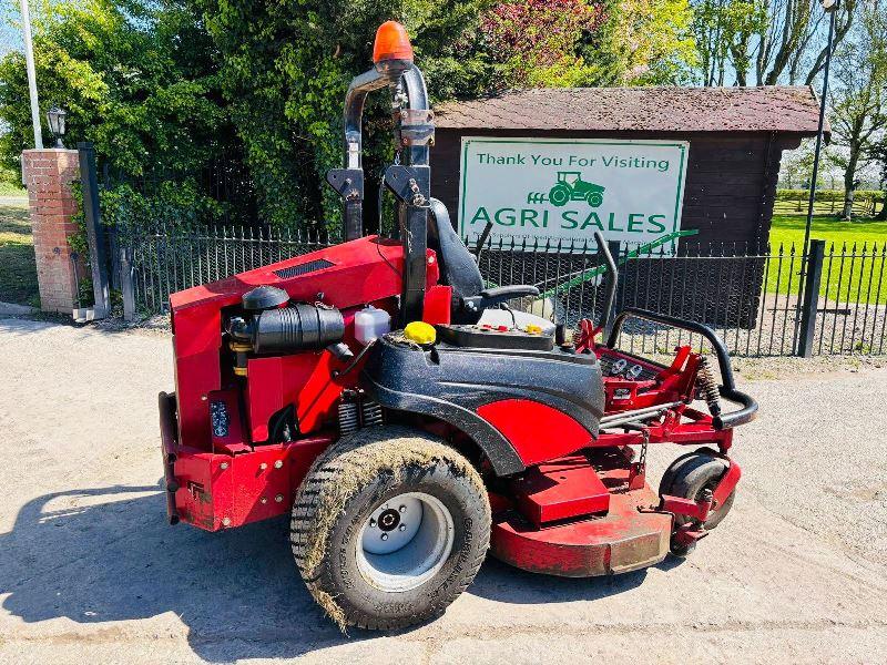 Ferris Diesel Ride Zero Turn Mower Cw Role Bar And Cat Engine Video 7552