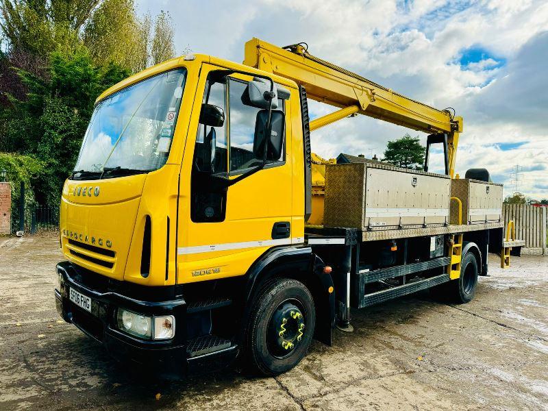 IVECO 120E18 4X2 LORRY C/W SKY KING 299TJ ARIEL PLATFORM *VIDEO*