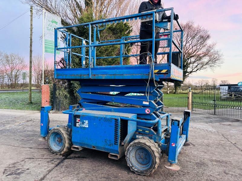 SKYJACK SJ 6832RT 4X4 SCISSOR LIFT *YEAR 2012, 1561 HOURS* C/W KUBOTA ENGINE 