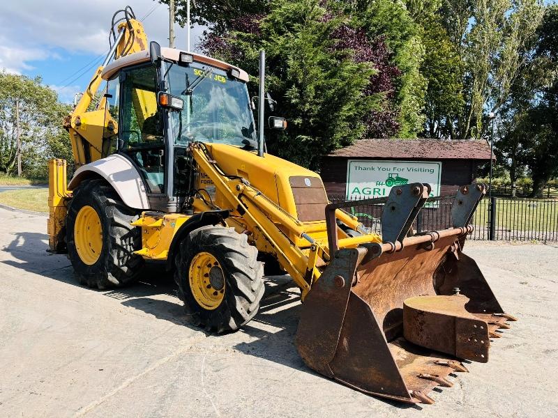 NEW HOLLAND NH95 4WD BACKHOE DIGGER C/W EXTENDING DIG *VIDEO*