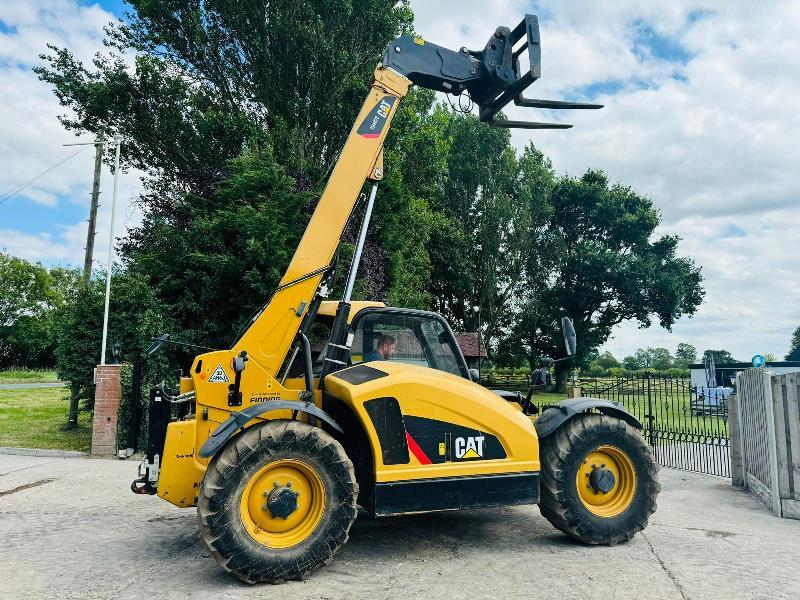 CATERPILLAR TH407C 4WD TELEHANDLER *YEAR 2016, AG-SPEC* C/W PUH *VIDEO*