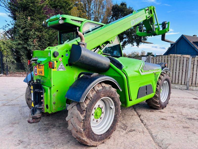 MERLO TF42.7 - 156 TELEHANDLER *YEAR 2017, AG-SPEC* C/W PALLET TINES *VIDEO*