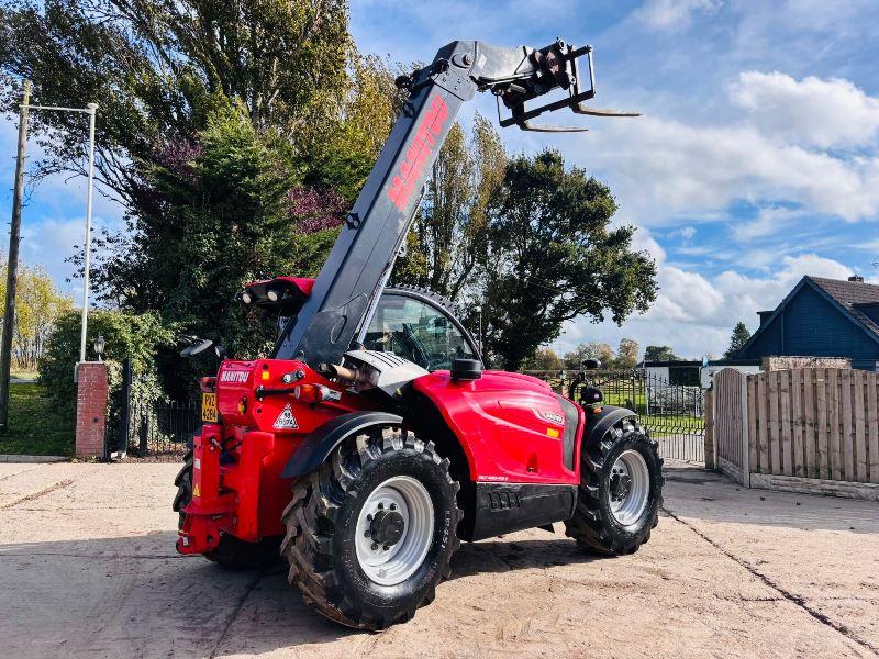 MANITOU MLT630 4WD TELEHANDLER *YEAR 2021, AG-SPEC* C/W PICK UP HITCH *VIDEO*