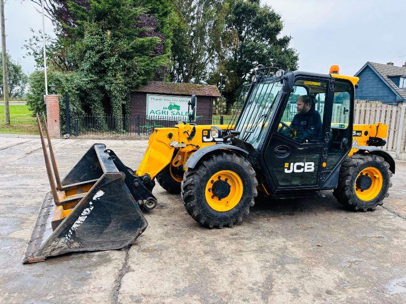 JCB 525-60 4WD TELEHANDLER *YEAR 2019* C/W BUCKET & PALLET TINES *VIDEO*