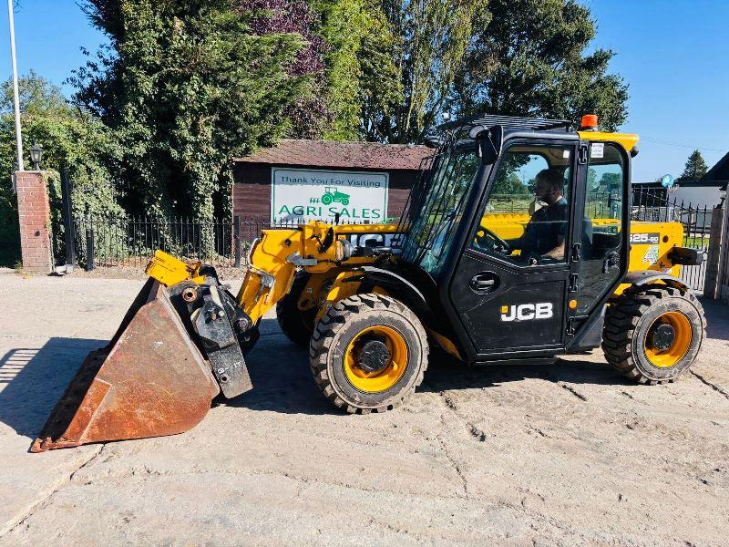 JCB 525-60 4WD TELEHANDLER *YEAR 2021, 2727 HOURS* C/W BUCKET *VIDEO*