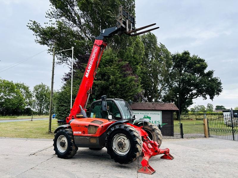 MANITOU MT1030 4WD TELEHANDLER *10METER, YEAR 2012* C/W PALLET TINES *VIDEO*