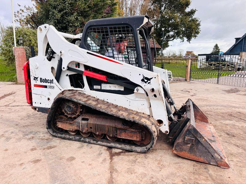 BOBCAT T590 TRACKED SKIDSTEER *YEAR 2017* C/W BUCKET *VIDEO*