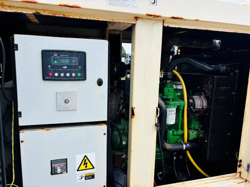 AKSA AJD110 110KVA GENERATOR *YEAR 2014* C/W JOHN DEER ENGINE 