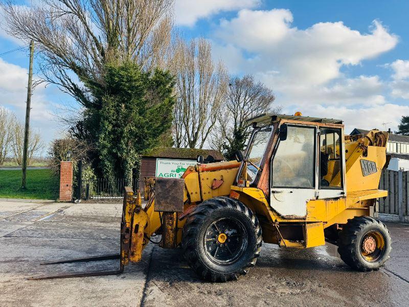 JCB 530B- 4HL4WD TELEHANDLER C/W PALLET TINES *VIDEO*