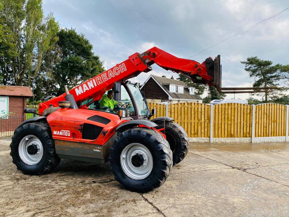 MANITOU MLT634-120LSU TURBO TELEHANDLER C/W PICK UP HITCH