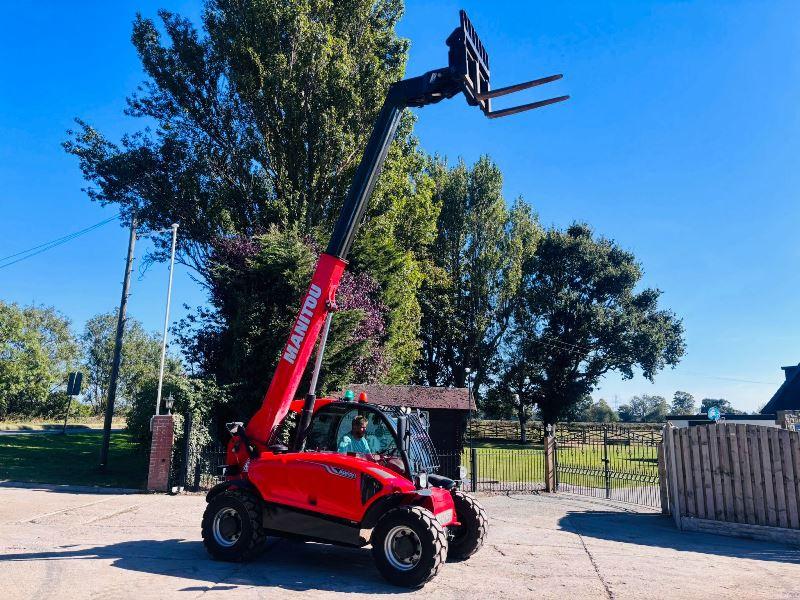 MANITOU MT625 4WD TELEHANDLER *YEAR 2019* C/W PALLET TINES *VIDEO*