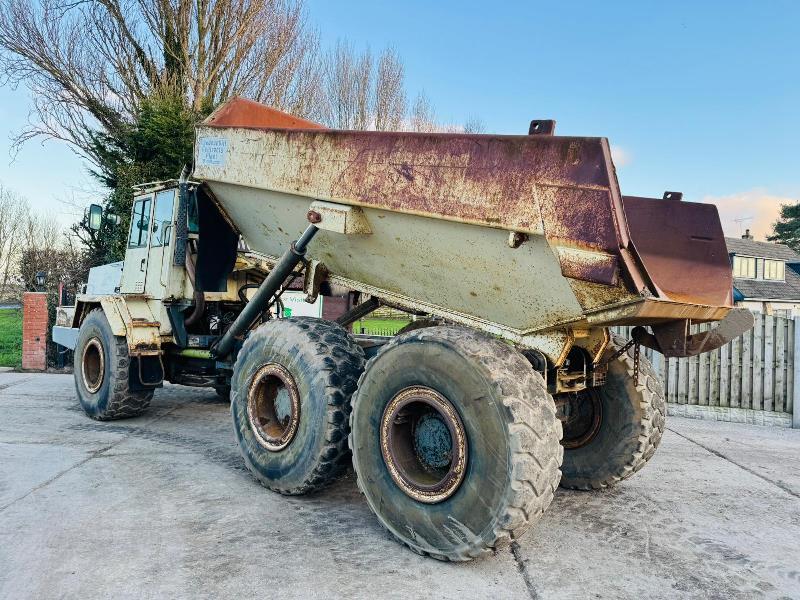 TEREX TR25 6X6 ARTICULATED DUMP TRUCK *VIDEO*