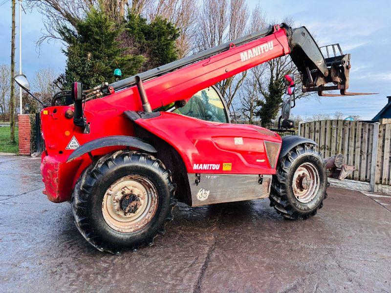 MANITOU MT1135 4WD TELEHANDLER *YEAR 2014* C/W PALLET TINES *VIDEO*