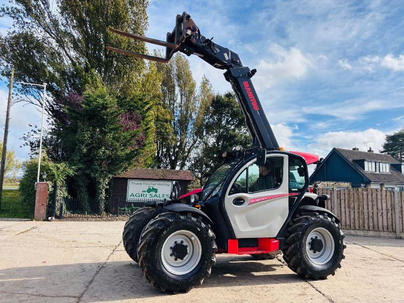 MANITOU MLT630 4WD TELEHANDLER *YEAR 2021, AG-SPEC* C/W PICK UP HITCH *VIDEO*