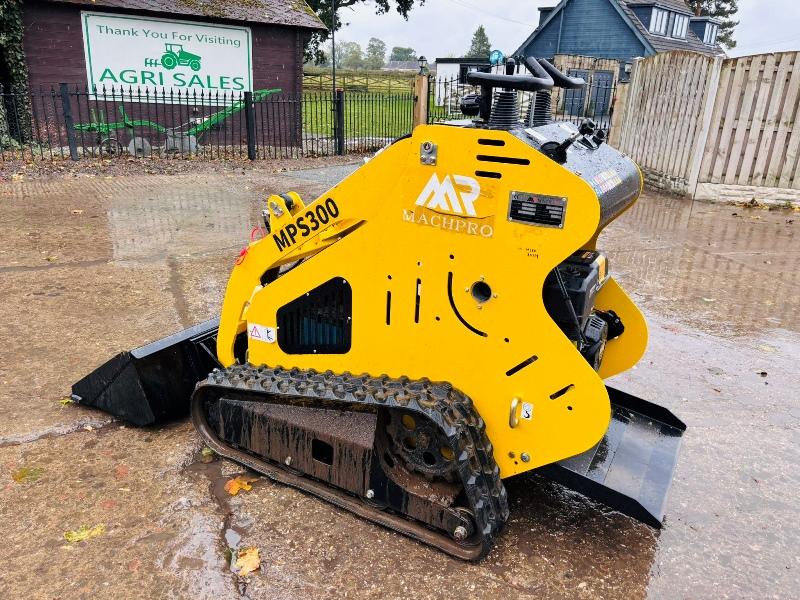 NEW UNUSED MACHPRO MPS300 TRACKED SKIDSTEER LOADER *YEAR 2024* VIDEO*