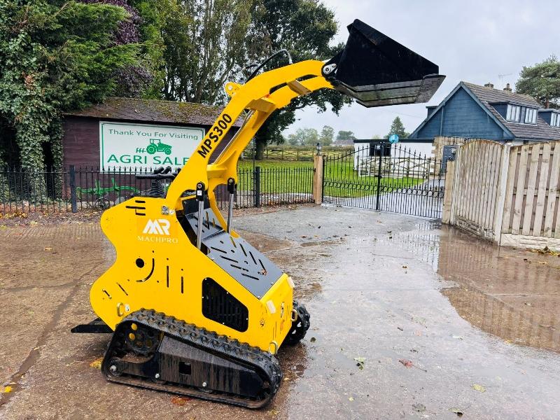 NEW UNUSED MACHPRO MPS300 TRACKED SKIDSTEER LOADER *YEAR 2024* VIDEO*