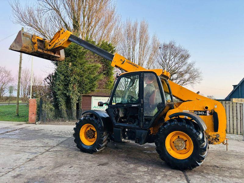 JCB 530-70 4WD TELEHANDLER C/W BUCKET & PALLET TINES *VIDEO*