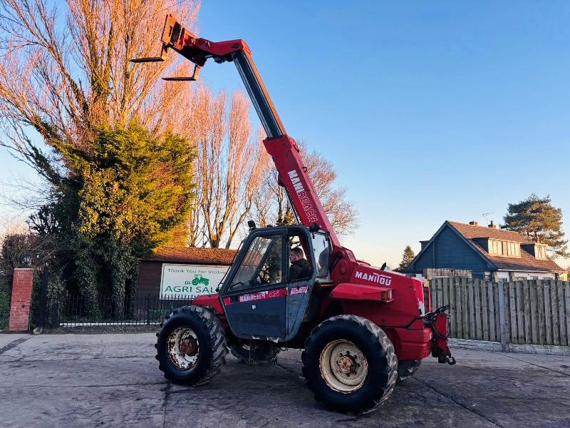 MANITOU MLT626T 4WD TELEHANDLER *AG-SPEC* C/W PALLET TINES 