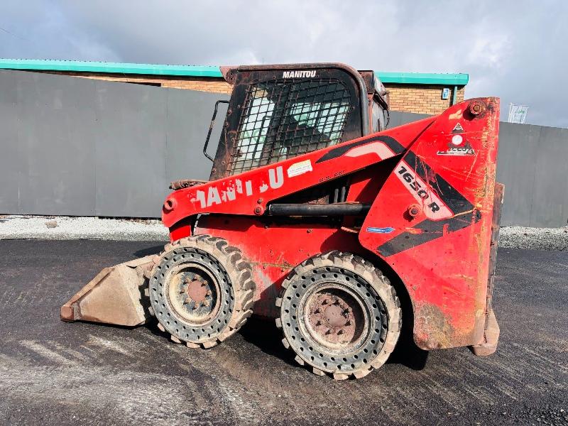 MANITOU 1650R SKIDSTEER YEAR 2020 *C/W BUCKET*