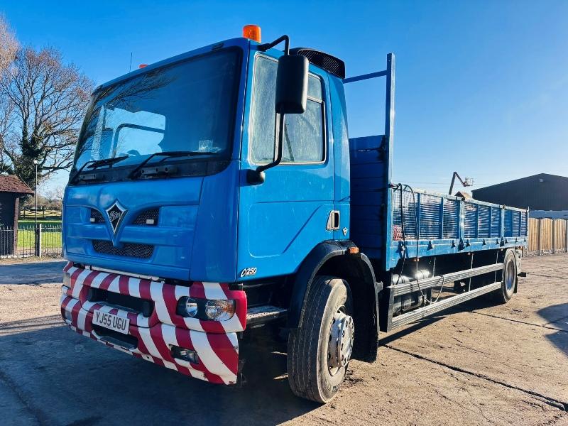 FODEN 250 4X2 FLAT BED LORRY C/W DAF ENGINE *VIDEO*