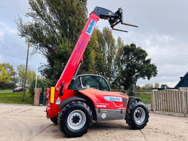 MANITOU MLT835 4WD TELEHANDLER *YEAR 2016* C/W PALLET TINES *VIDEO*