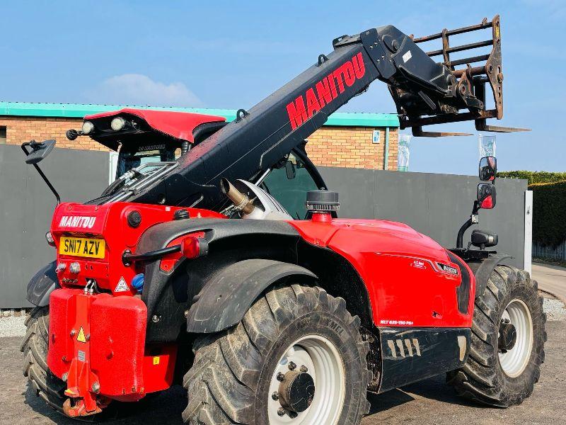 MANITOU MLT 635 130 PS TELEHANDLER*AG SPEC *C/W PALLET TINES*YEAR 2017*VIDEO*