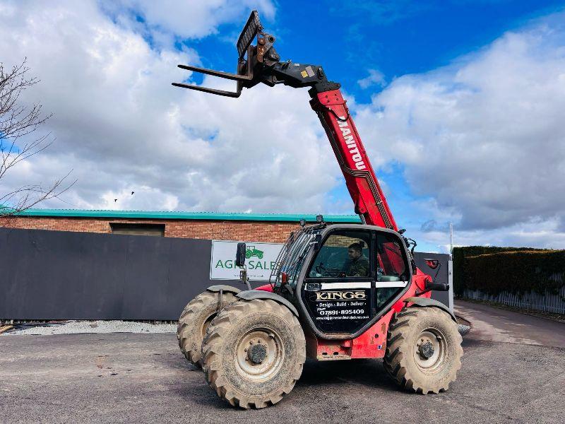 MANITOU MT932 4WD TELEHANDLER *READING 3627 HOURS*C/W PALLET TINES*VIDEO*