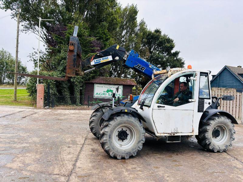 JLG 266 4WD TELEHANDLER C/W JOYSTICK CONTROL & PALLET TINES *VIDEO*