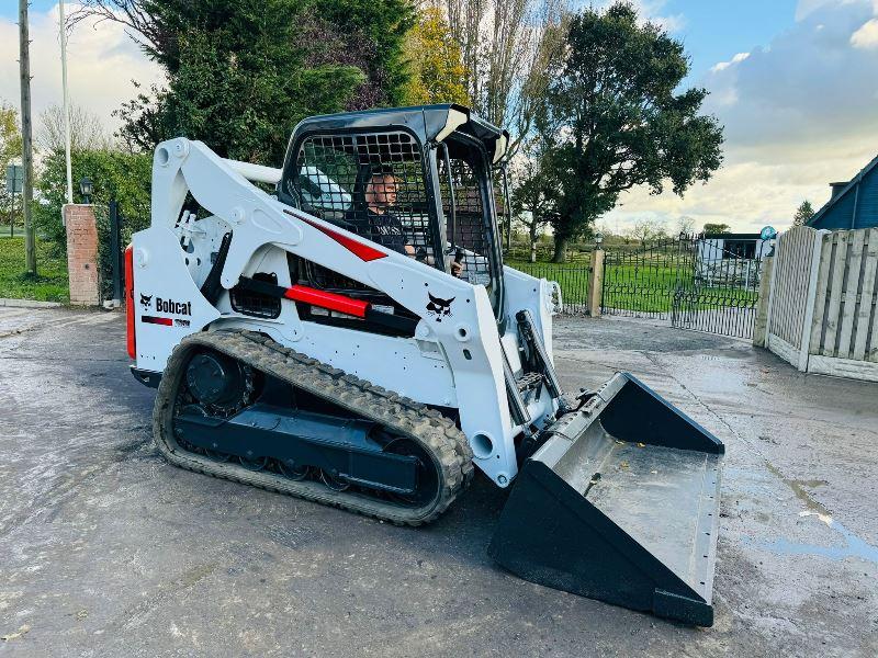 BOBCAT T650 TRACKED SKIDSTEER *YEAR 2016* C/W BUCKET *VIDEO*