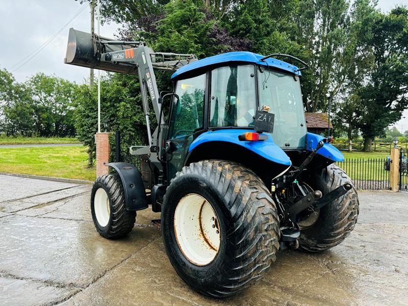 NEW HOLLAND TD90D 4WD TRACTOR *3858 HOURS* C/W MAILEUX MX75U LOADER *LOADER*