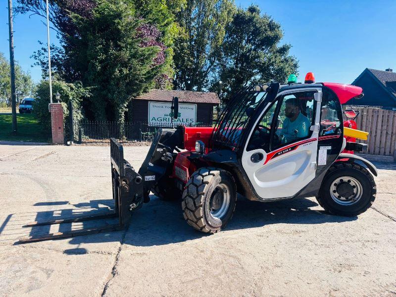 MANITOU MT625 4WD TELEHANDLER *YEAR 2019* C/W PALLET TINES *VIDEO*