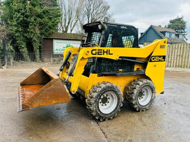 GEHL R150 SKIDSTEER *YEAR 2020, 1978 HOURS* C/W BUCKET *VIDEO*