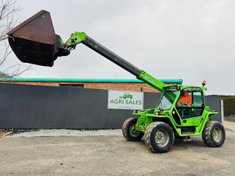 MERLO P40.7 TELEHANDLER *AG SPEC* C/W BUCKET*VIDEO*