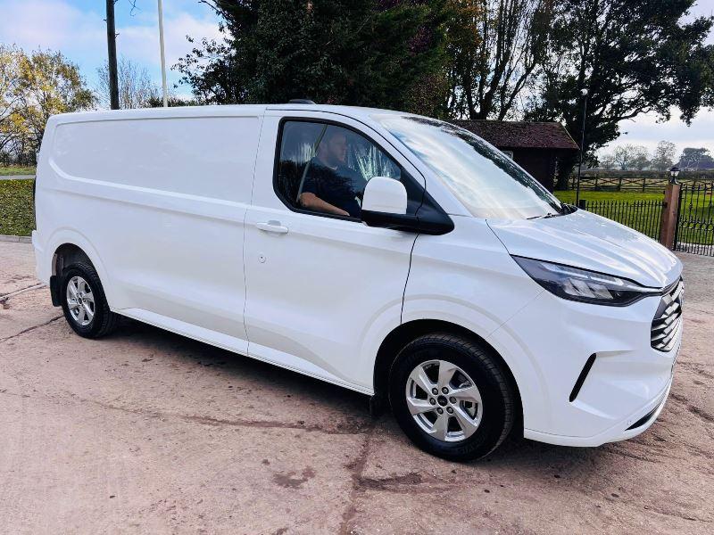 BRAND NEW TRANSIT CUSTOM LIMITED LWB VAN *YEAR 2024, ONLY 143 DELIVERY MILES* VIDEO*