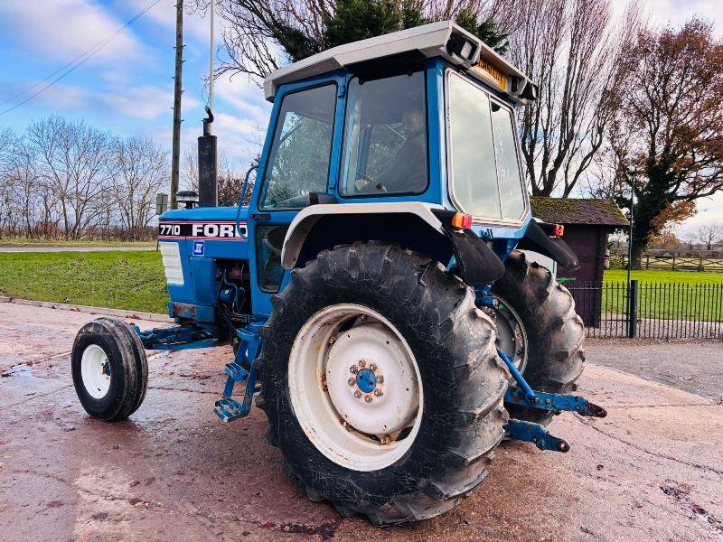 FORD 7710 SUPER Q SERIES 2 TRACTOR *ONLY 5219 HOURS, ROAD REGISTERED* VIDEO*