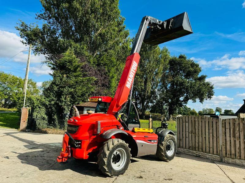 MANITOU MLT629 4WD TELEHANDLER *AG-SPEC, YEAR 2014* C/W BUCKET *VIDEO*