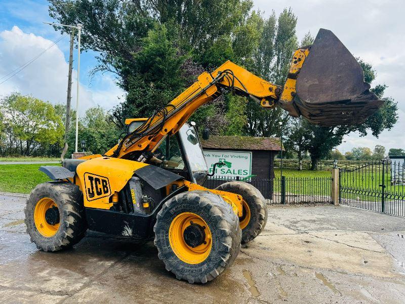 JCB 526-56 4WD TELEHANDLER *YEAR 2009, AG-SPEC* C/W PICK UP HITCH *VIDEO*