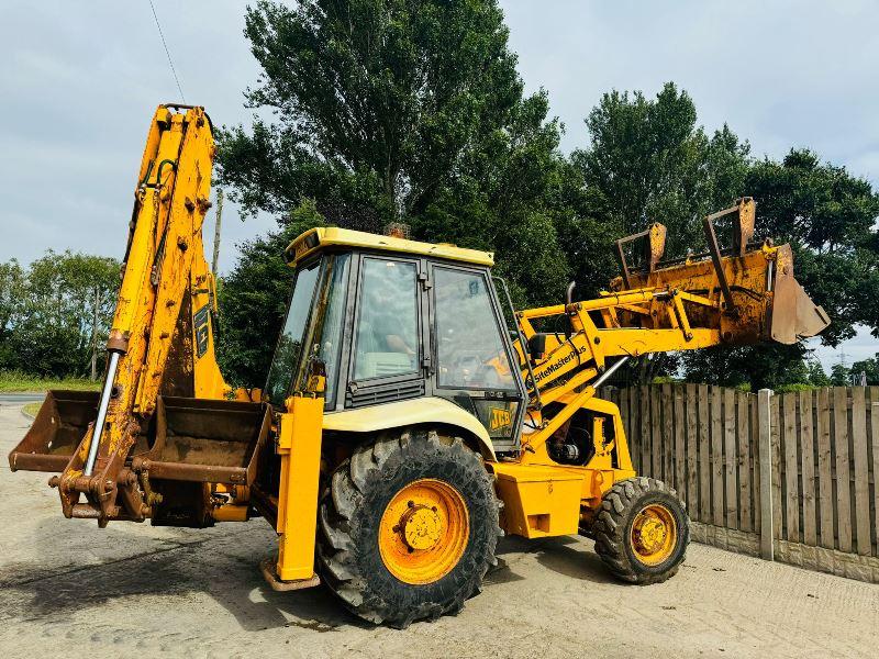 JCB 3CX SITEMASTER PLUS 4WD BACKHOE DIGGER C/W EXTENDING DIG *VIDEO*