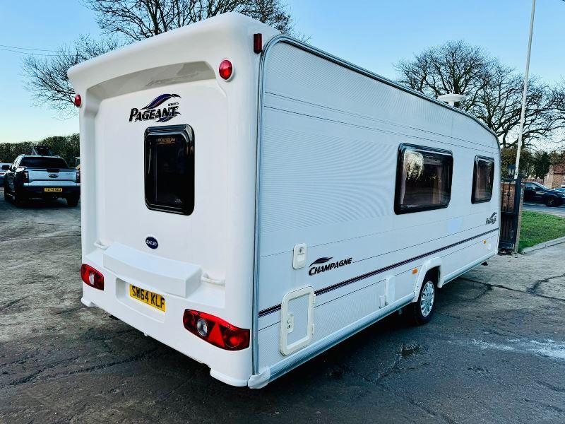 PAGEANT CHAMPAGNE SERIES FIVE *4 BIRTH* SINGLE AXLE CARAVAN 