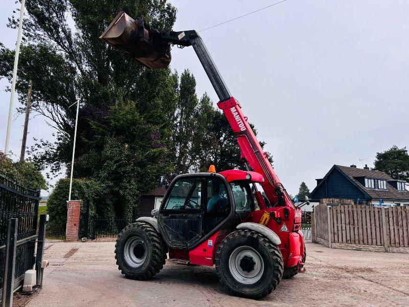 MANITOU 634-120 4WD TELEHANDLER *YEAR 2014, AG-SPEC* C/W PICK UP HITCH *VIDEO*