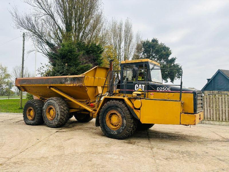 CATERPILLAR D250E 6X6 ARTICULATED DUMP TRUCK 