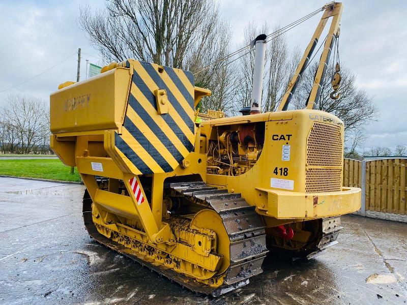 CATERPILLAR 571G DOZER PIPELAYER C/W SIDE BOOM & PIPELAYER