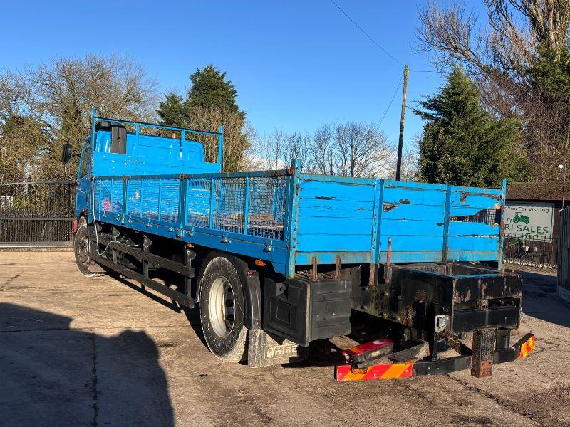 FODEN 250 4X2 FLAT BED LORRY C/W DAF ENGINE *VIDEO*