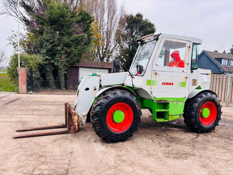 CLAAS 4WD TELEHANDLER *AG SPEC* C/W PICK UP HITCH 