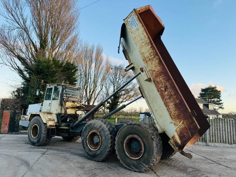 TEREX TR25 6X6 ARTICULATED DUMP TRUCK *VIDEO*