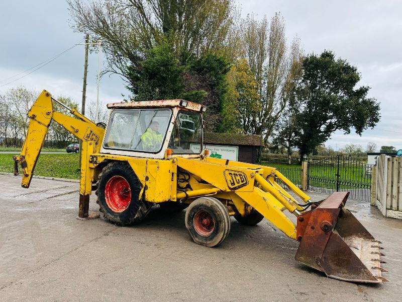 JCB 3C SERIES 3 BACKHOE DIGGER C/W FOUR IN ONE BUCKET 