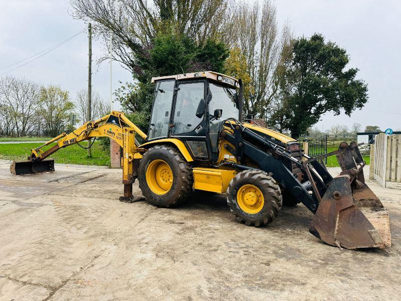 CATERPILLAR 428C 4WD BACKHOE DIGGER *5663 HOURS* C/W EXTENDING DIG *VIDEO*