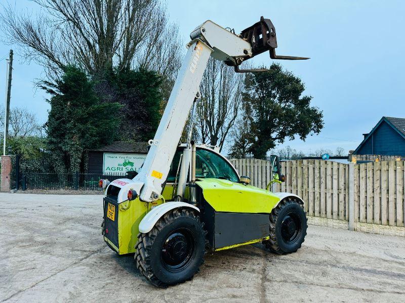 CLAAS (CATERPILLAR) 506 4WD TELEHANDLER *5800 HOURS* C/W PALLET TINES *VIDEO*